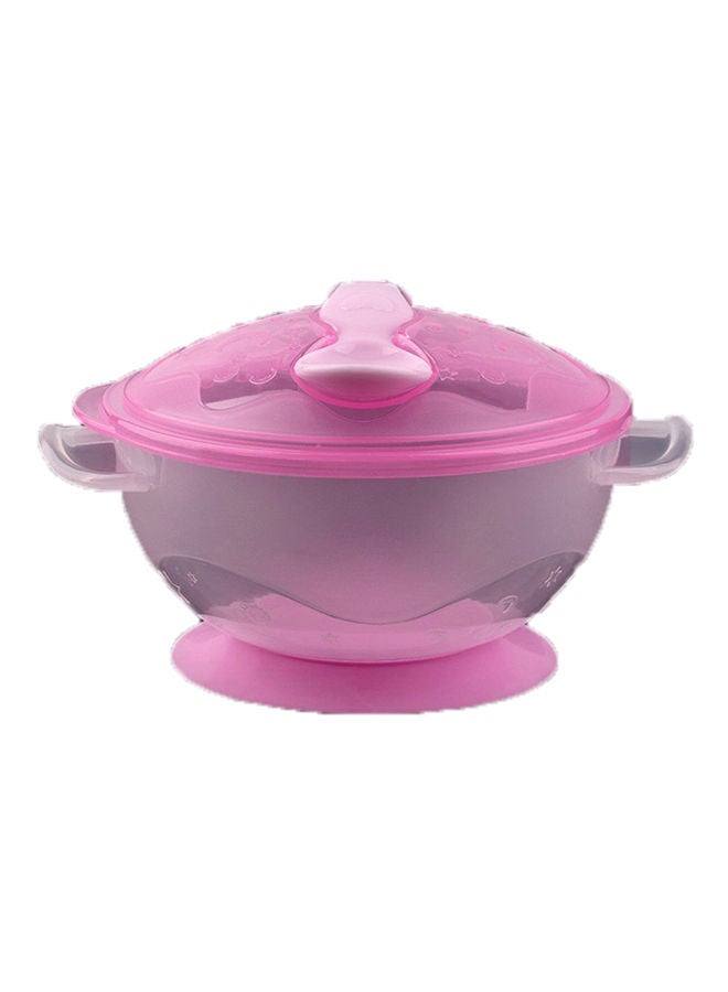 Anti-Slip Sucker Bowl And Spoon Set