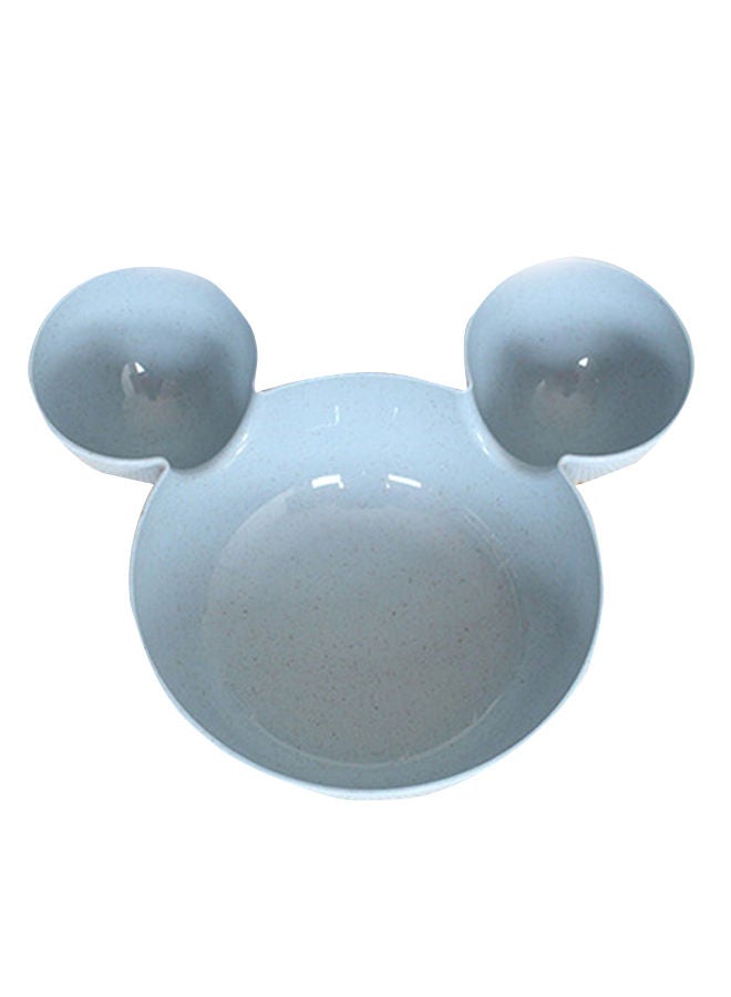 Cartoon Grid Wheat Straw Bowl