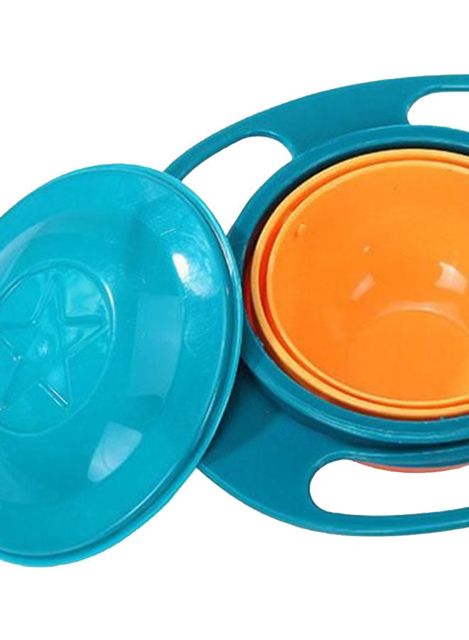 360-Degree Rotating Feeding Gyroscope Bowl With Lid