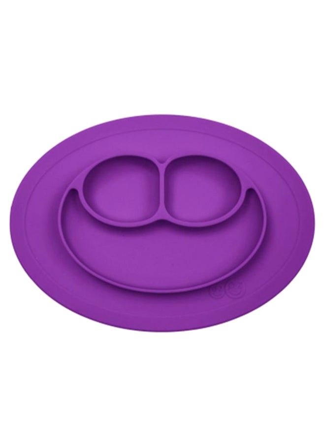 Smiley Face Shaped Baby Feeding Plate