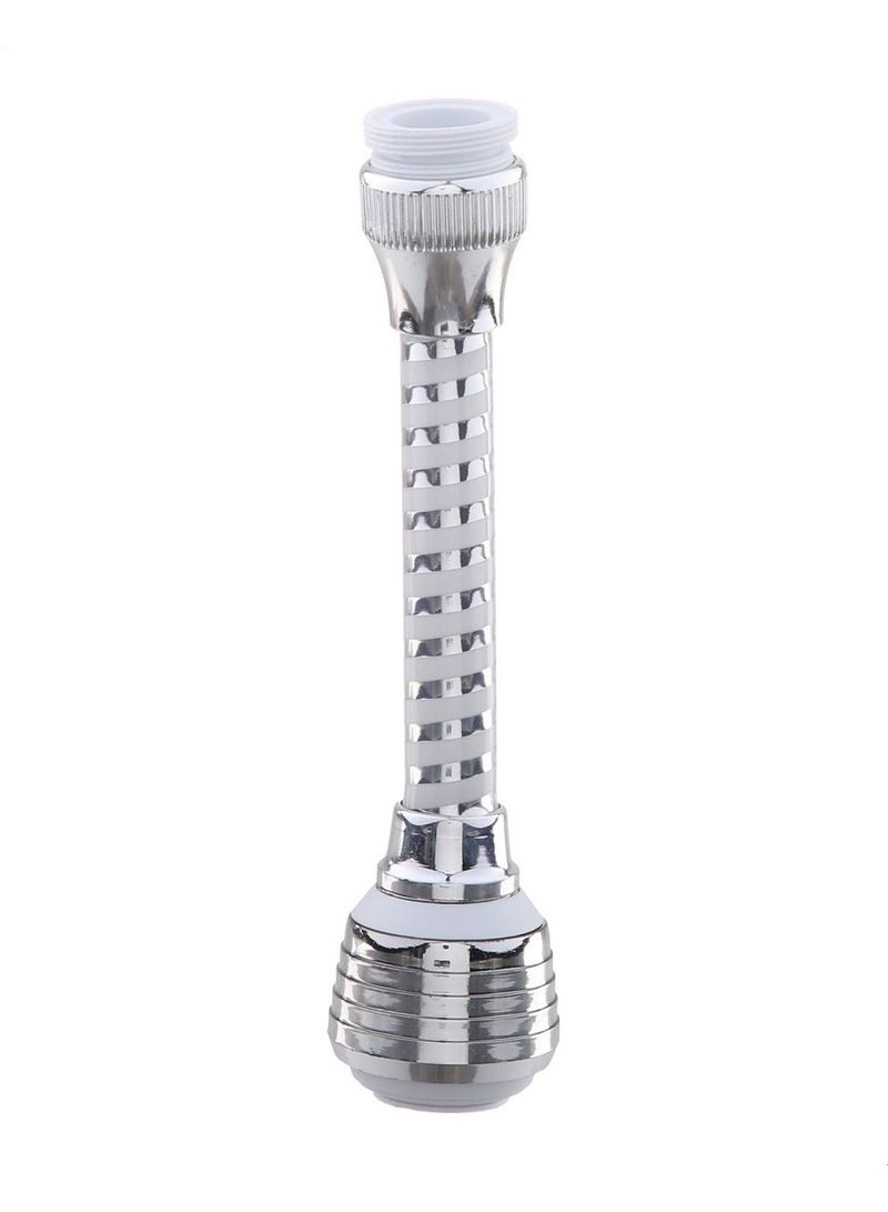 Water Faucet Filter Silver 9.2x3.8x21.1cm