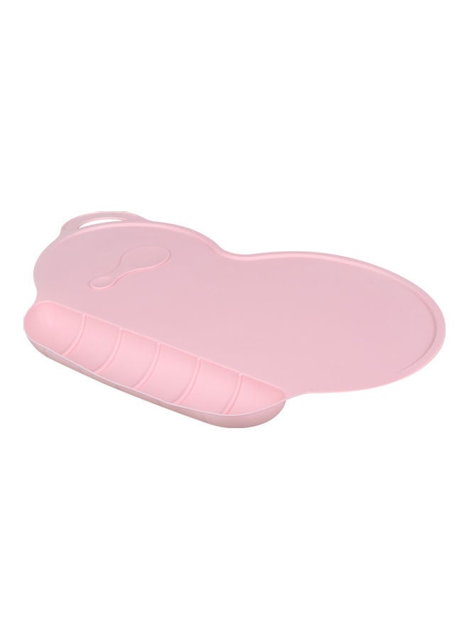 Food Catching Baby Silicone Placemat Pink