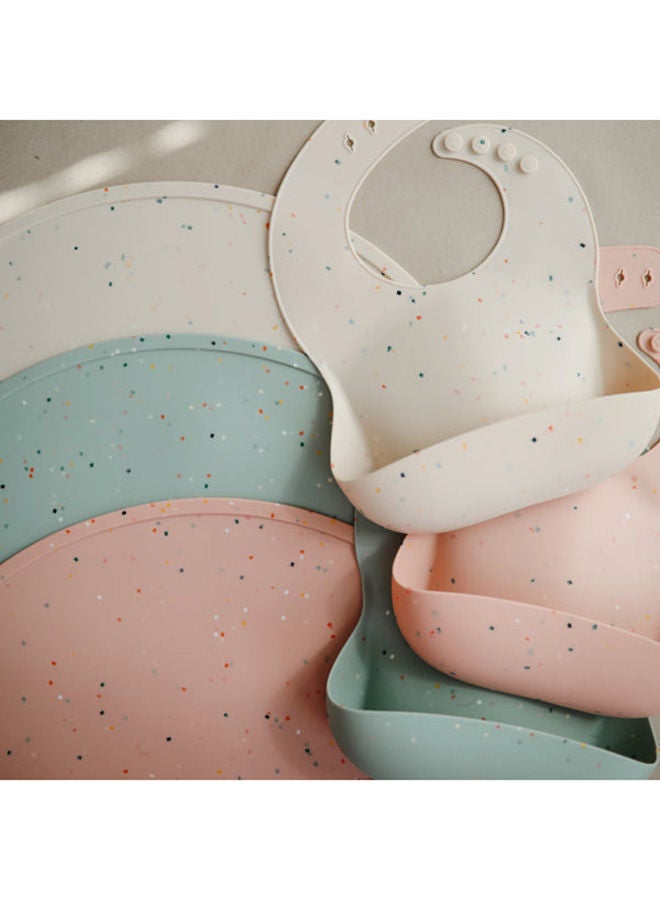 Silicone Feeding Placemat - Vanilla Confetti