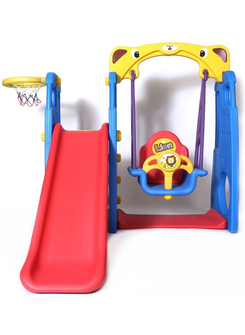 Kids 4 in 1 Slide with Swing TB-201A