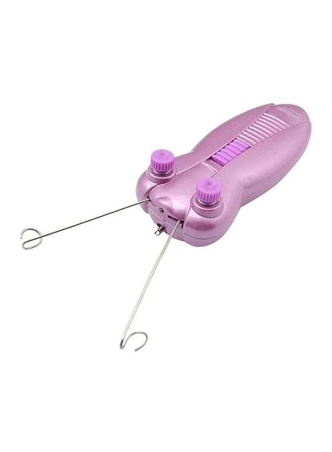 Electric Facial Hair Remover Pink/Silver