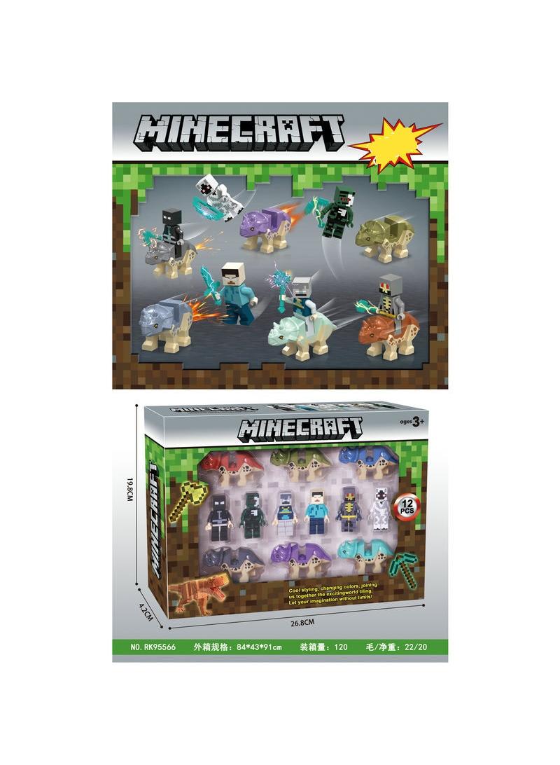 Minecraft Action Figures  Toys to Create Explore and Survive  Authentic Pixelated Designs Collectible Gifts for Kids