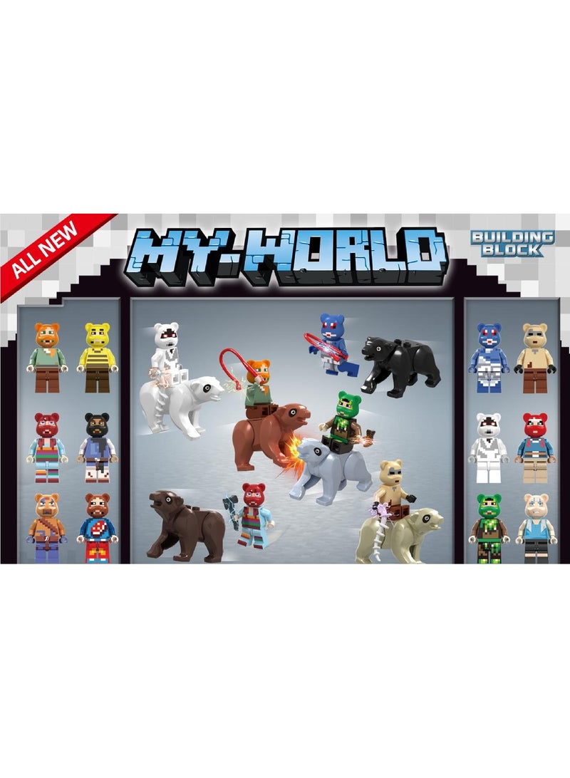 Minecraft Craft  Action Figures  Toys to Create Explore and Survive  Authentic Pixelated Designs Collectible Gifts for Kids