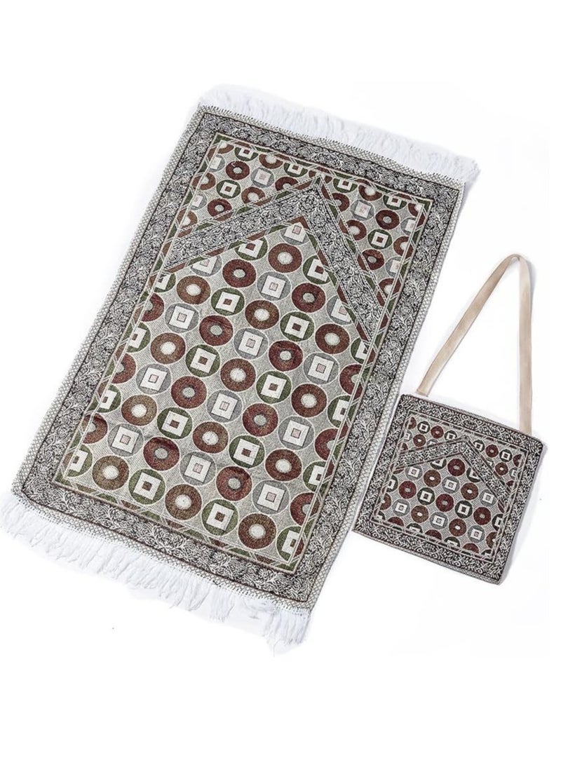 Prayer Rug with Carrying Bag Large Prayer Mat Prayer Mats for Praying Men and Women