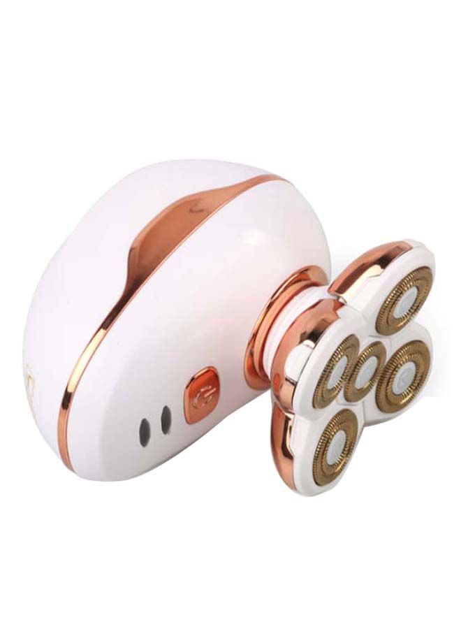 5-Piece Multi-Functional Washable Electric Shaver Kit White