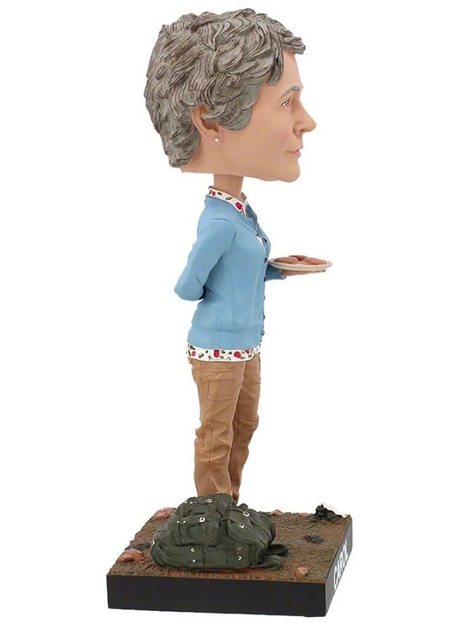 Royal Bobbles The Walking Dead Carol Peletier Bobblehead, Premium Polyresin Lifelike Figure, Unique Serial Number, Exquisite Detail