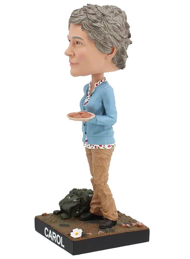 Royal Bobbles The Walking Dead Carol Peletier Bobblehead, Premium Polyresin Lifelike Figure, Unique Serial Number, Exquisite Detail