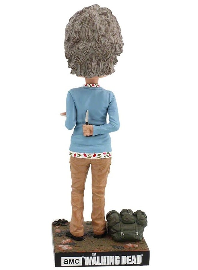 Royal Bobbles The Walking Dead Carol Peletier Bobblehead, Premium Polyresin Lifelike Figure, Unique Serial Number, Exquisite Detail