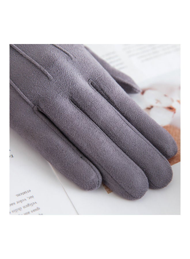 Winter Warm Lining Touching Screen Gloves 26 x 3 14cm