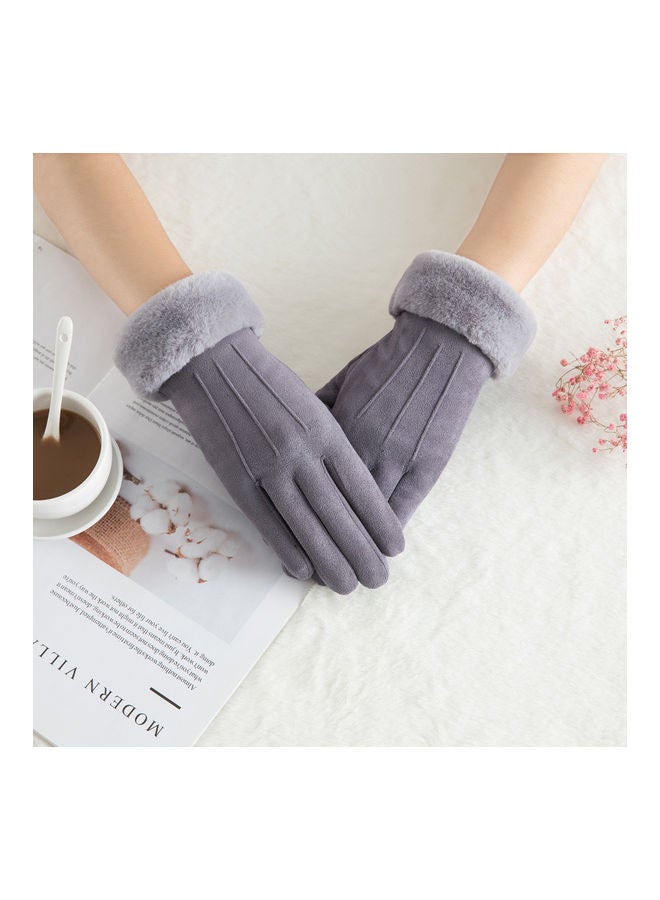 Winter Warm Lining Touching Screen Gloves 26 x 3 14cm