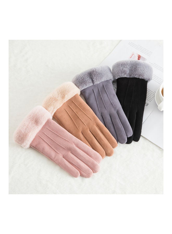 Winter Warm Lining Touching Screen Gloves 26 x 3 14cm