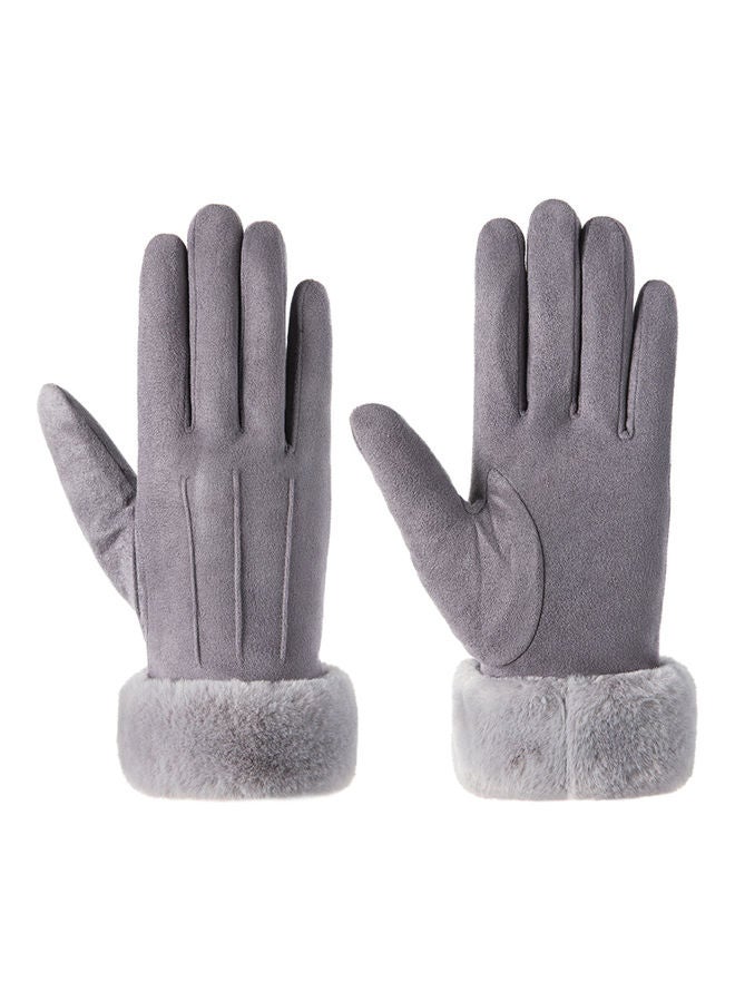 Winter Warm Lining Touching Screen Gloves 26 x 3 14cm