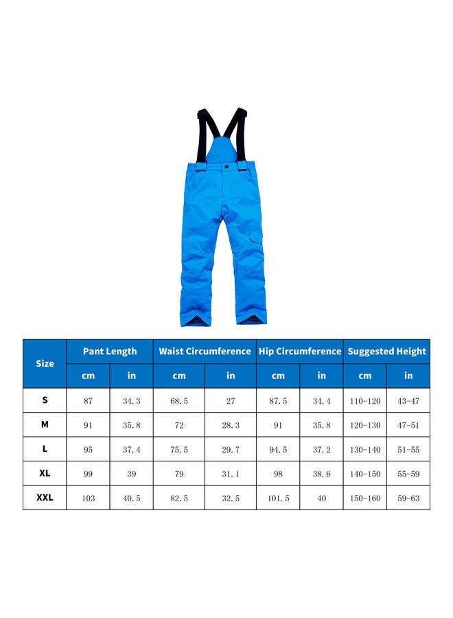 Children's Warm Ski Pants L