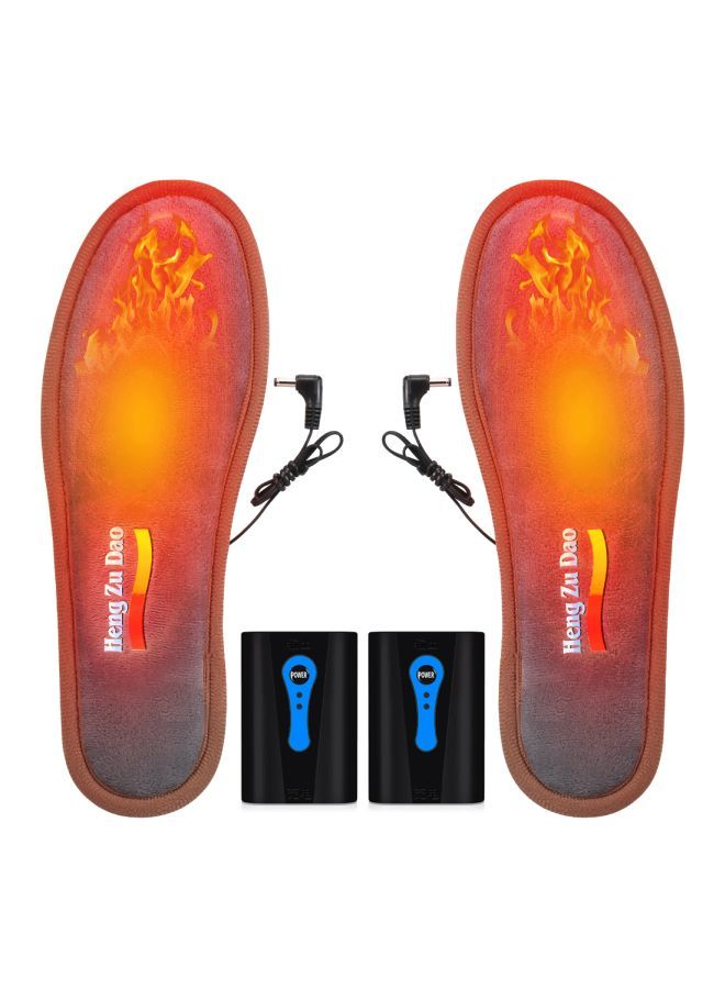 Electric Heated Insoles With Accessories Set