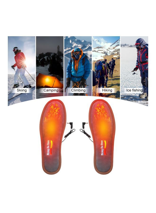 Electric Heated Insoles With Accessories Set