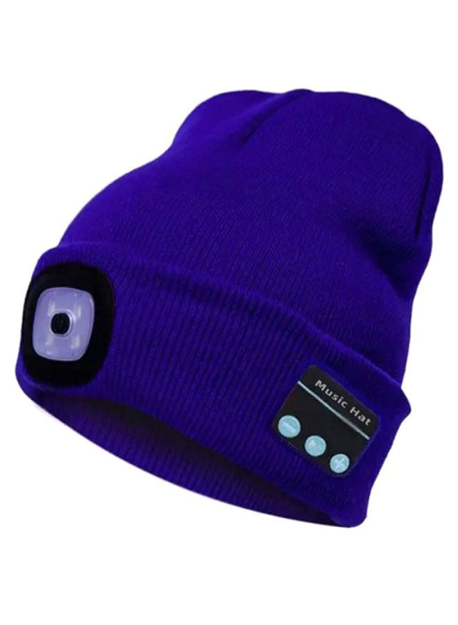 LED Lights Winter Warm Knitted Beanie Cap