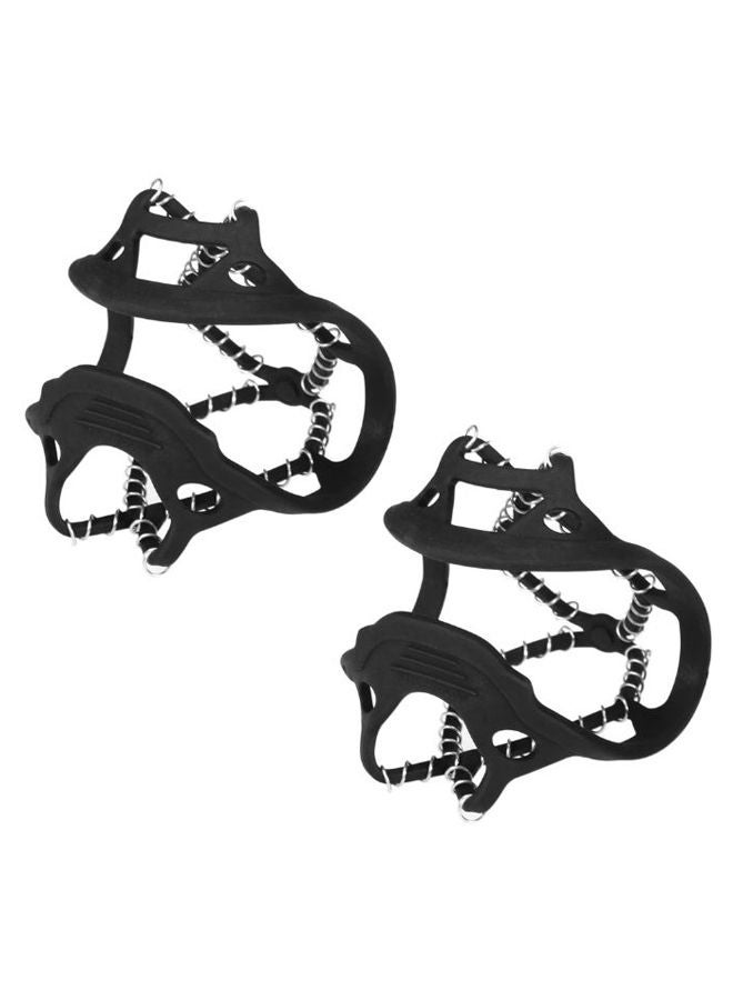 Pair Of Anti Skid Snow Shoes Ice Gripper M