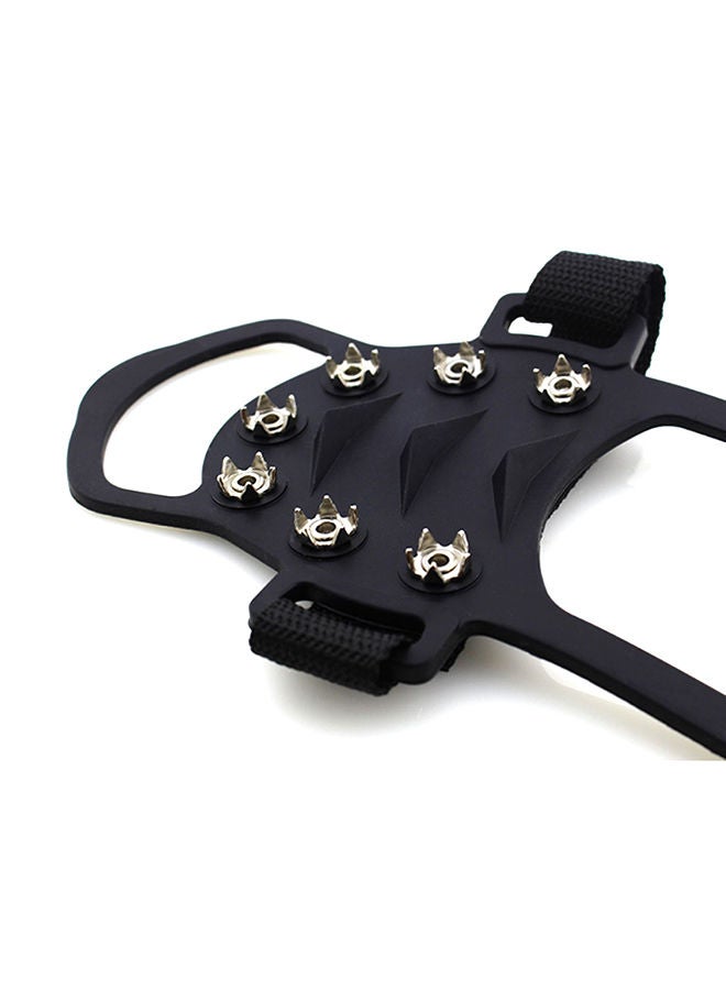 11 Teeth Stainless Steel Crampons Foot Shoe Cover - XL