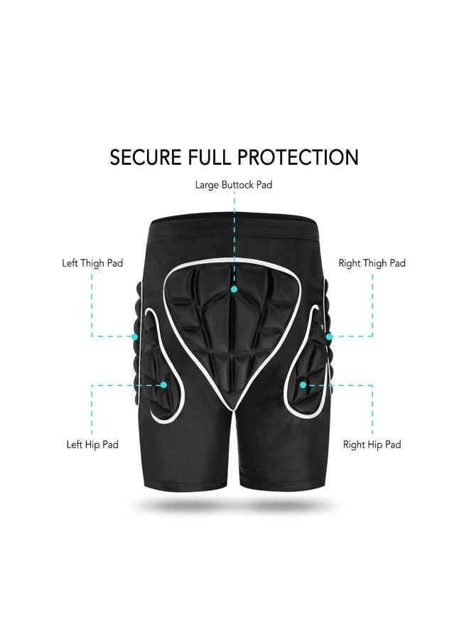 Hip Protective EVA Padded Shorts Pants M