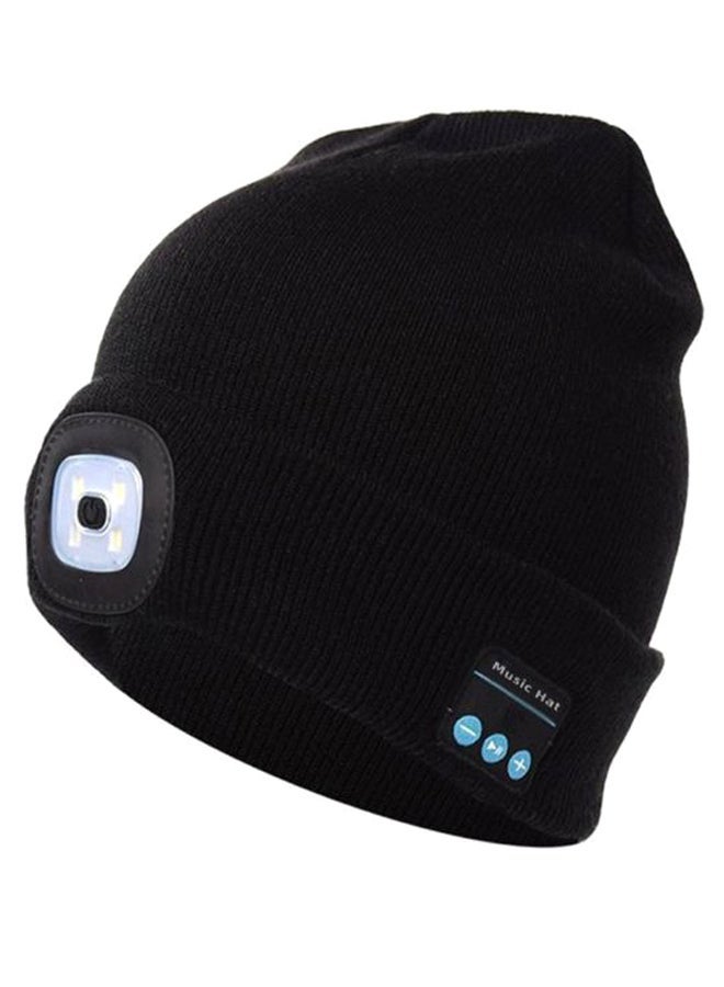 LED Lights Winter Warm Knitted Beanie Cap