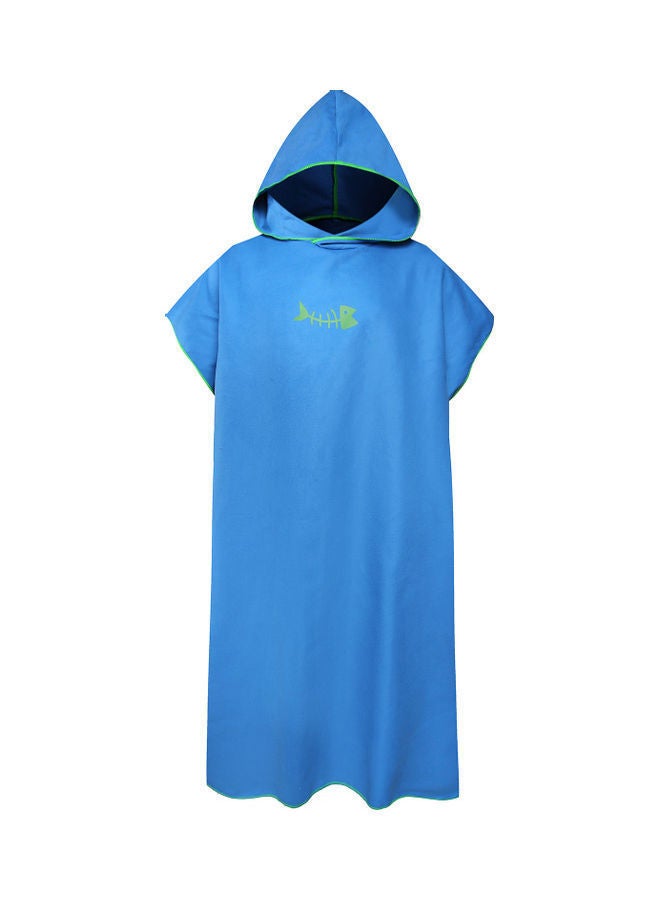 Quick-Dry Robe With Hood Microfiber Beach Blanket 23.00x3.00x20.00cm