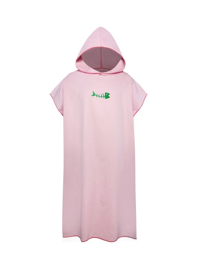 Quick-Dry Robe With Hood Microfiber Beach Blanket 23.00x3.00x20.00cm