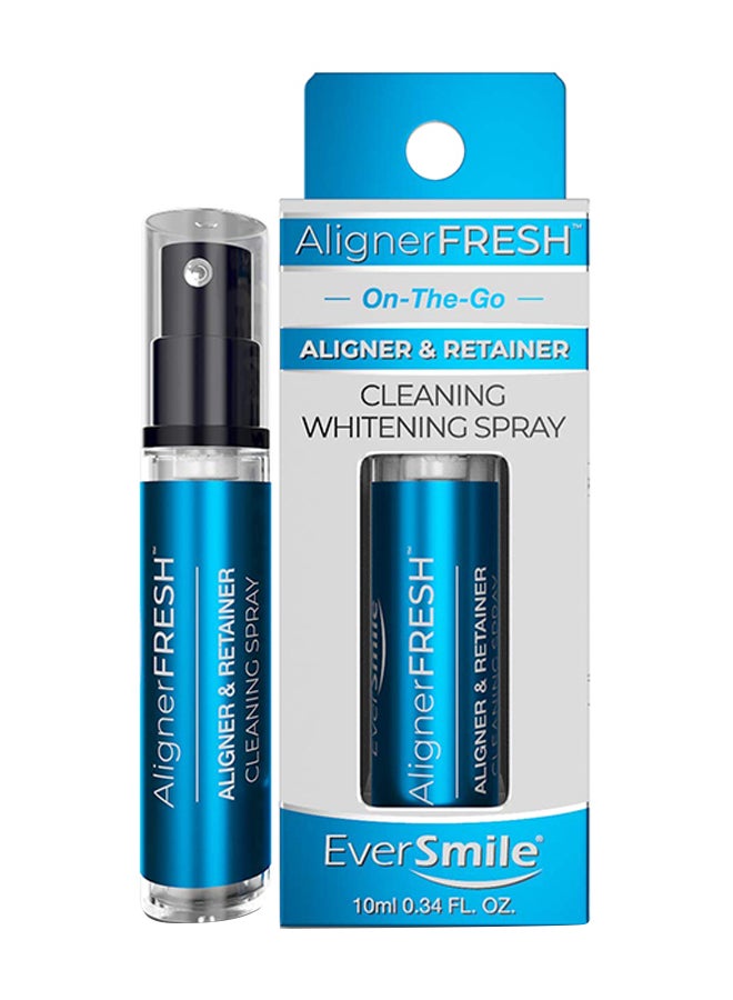 Pack Of 6 Aligner Fresh Cleaning Teeth Whitening Sprays Blue