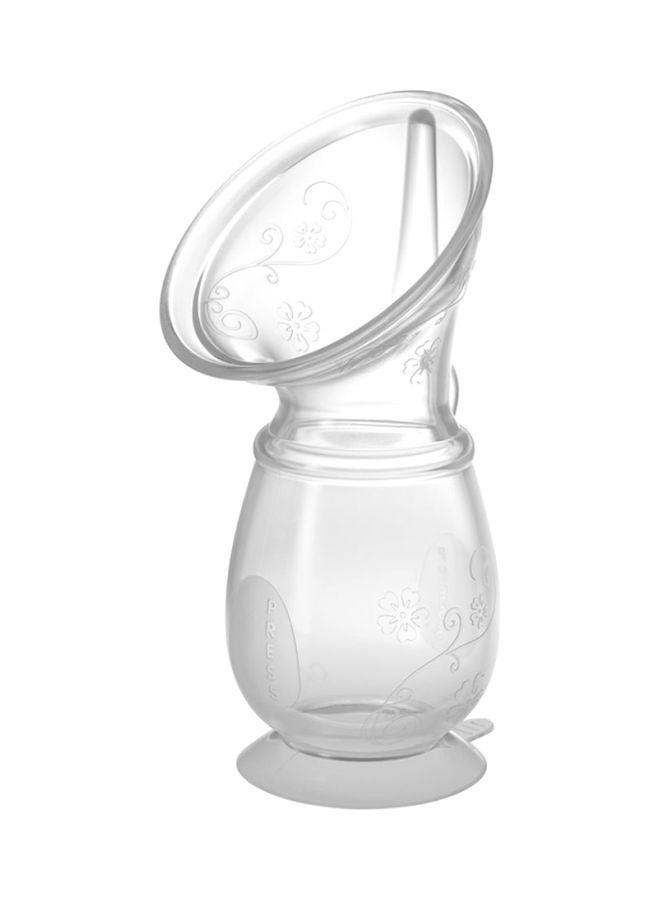 Silicon Milk Saver Pump, 110 mL - Clear