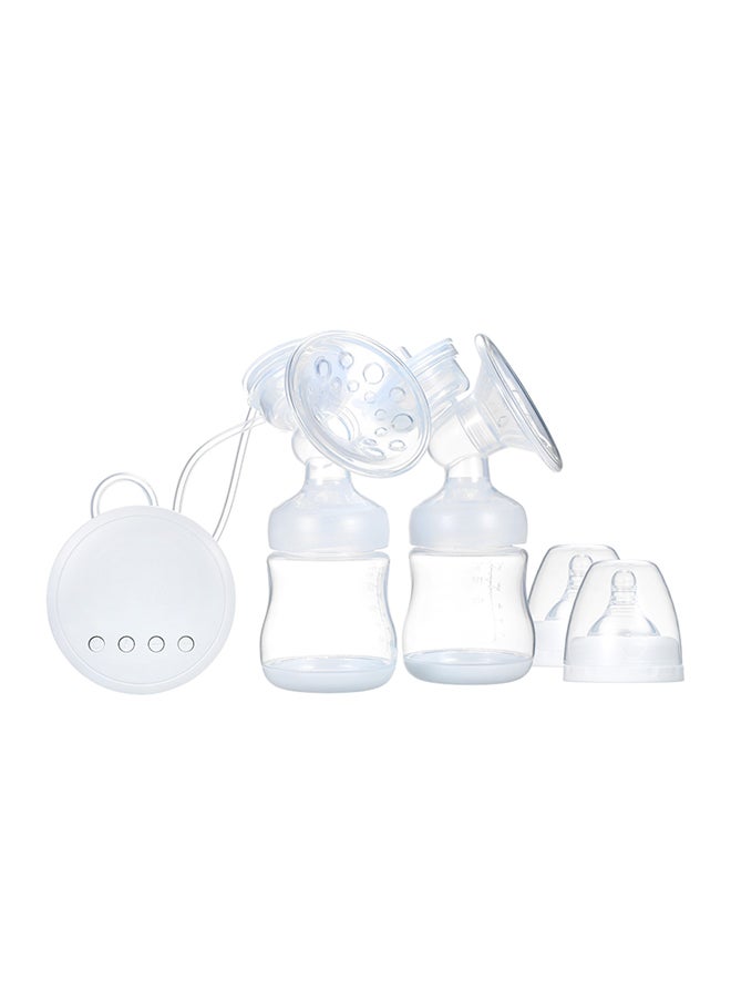 2-Piece Portable Electric Breast Pump Set