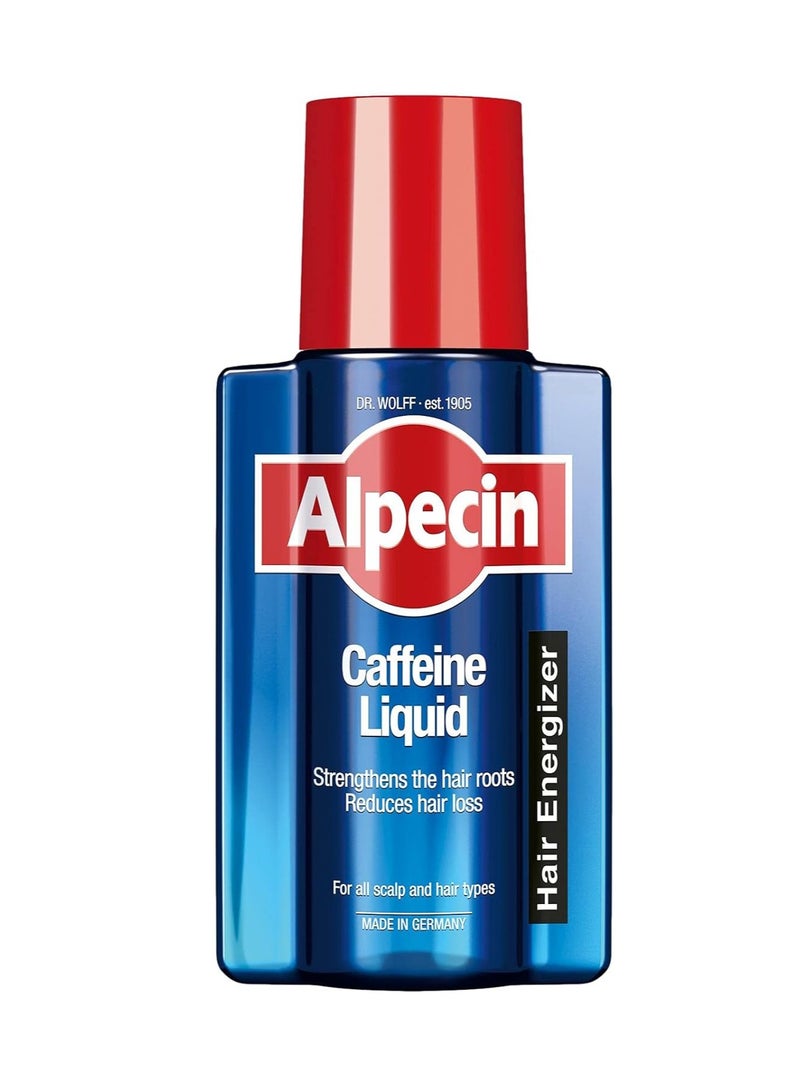 Alpecin Caffeine Liquid Hair Tonic 200ml | Against Thinning Hair | Natural Hair Growth for Men | Energizer for Strong Hair | Hair Care for Men Made in Germany