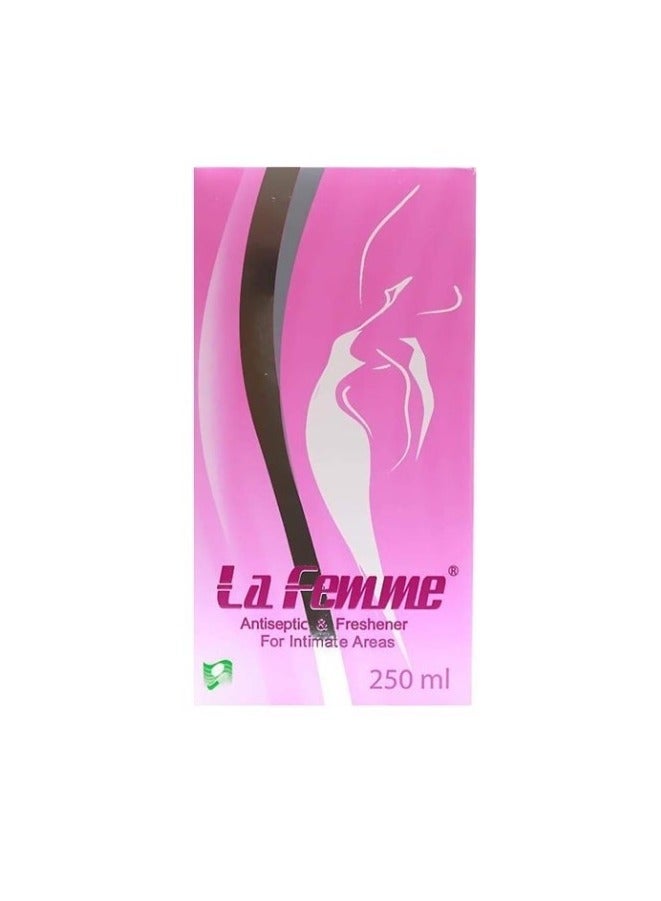 Gentle Antiseptic and Fresher Feminine Intimate Area Solution for Vaginal Infection 250ml