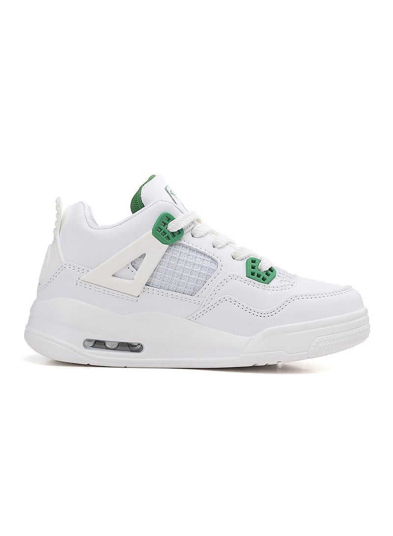 Kid Shoes Boys Girls Sneakers Lace Up Skate Shoes Durable Walking Casual Shoes