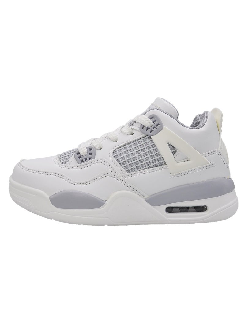 Sky View Kid Shoes Boys Girls Sneakers Lace Up Skate Shoes Durable Walking Casual Shoes