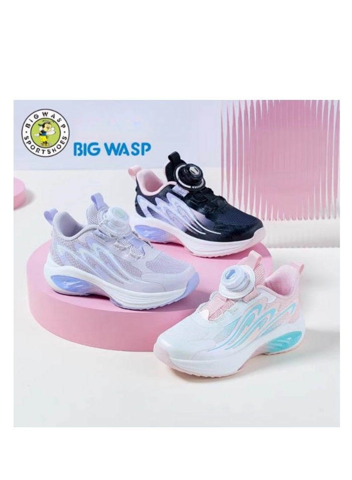 Children's Breathable Mesh Shock-Absorbing Running Shoes