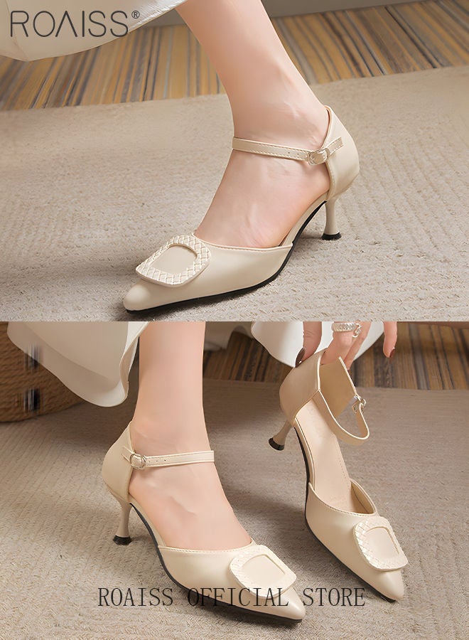 Classic Mid Heels Sandals for Women and Ladies Casual Shoes New Arrival Elegant Shoes