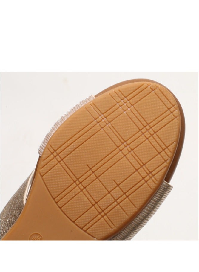 Trade Slope and Roman Sandals New Women's Open Toe Holiday Tourism Shoes