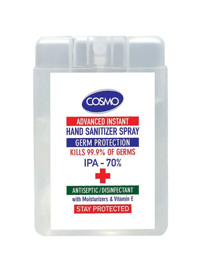 Advanced Instant Hand Sanitizer Spray Pack of 24 Multicolour 15ml