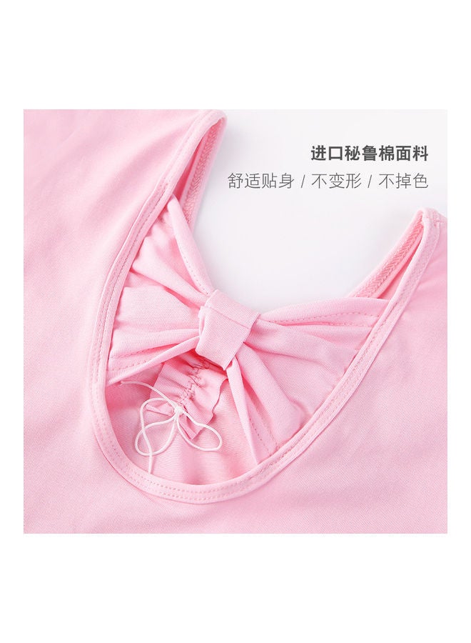 Short Sleeve Tutu Skirt Ballet Outfit Dress 110cm