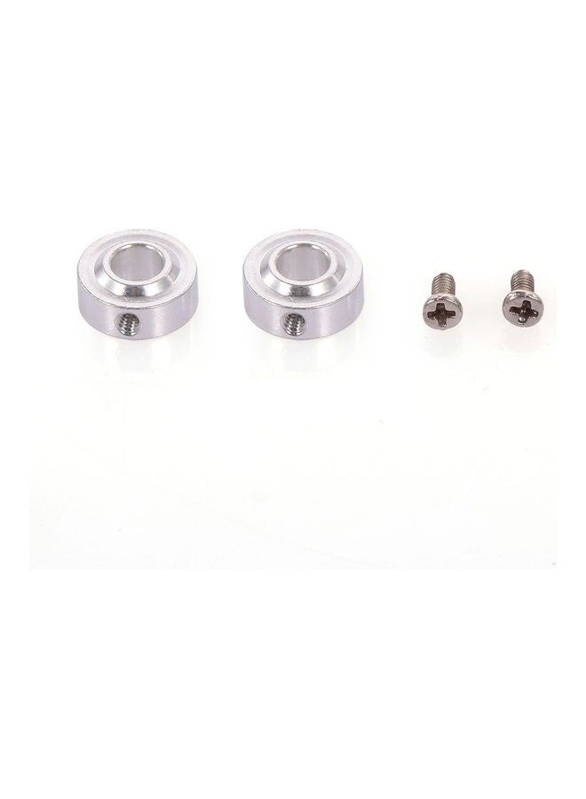 2-Piece Metal Main Shaft Axis Washer 10 x 0.5 4.5cm