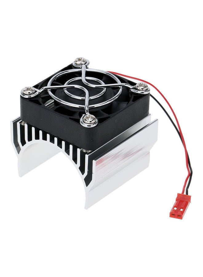 7020 Motor Heat Sink With Cooling Fan 4.6 x 4.2 4.6cm