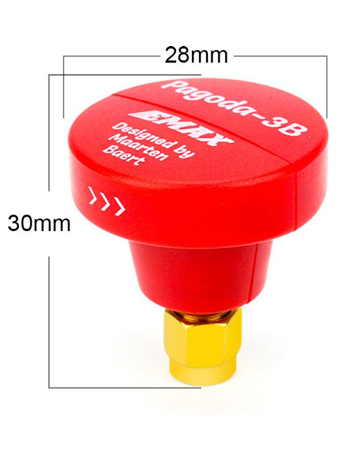 30mm 5.8G Transmission FPV Antenna 6 x 4 4cm