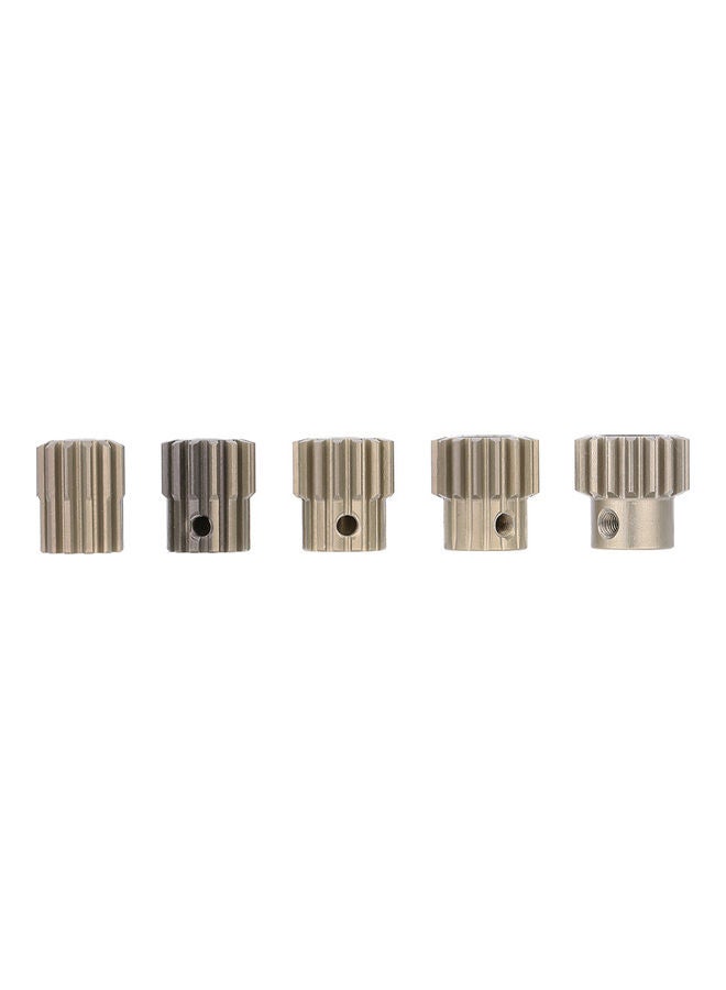 5-Piece Pinion Motor Gear Set for 1/10 RC Car