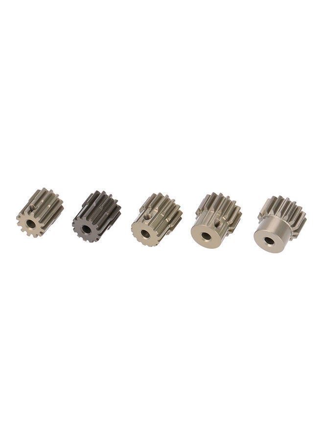 5-Piece Pinion Motor Gear Set for 1/10 RC Car