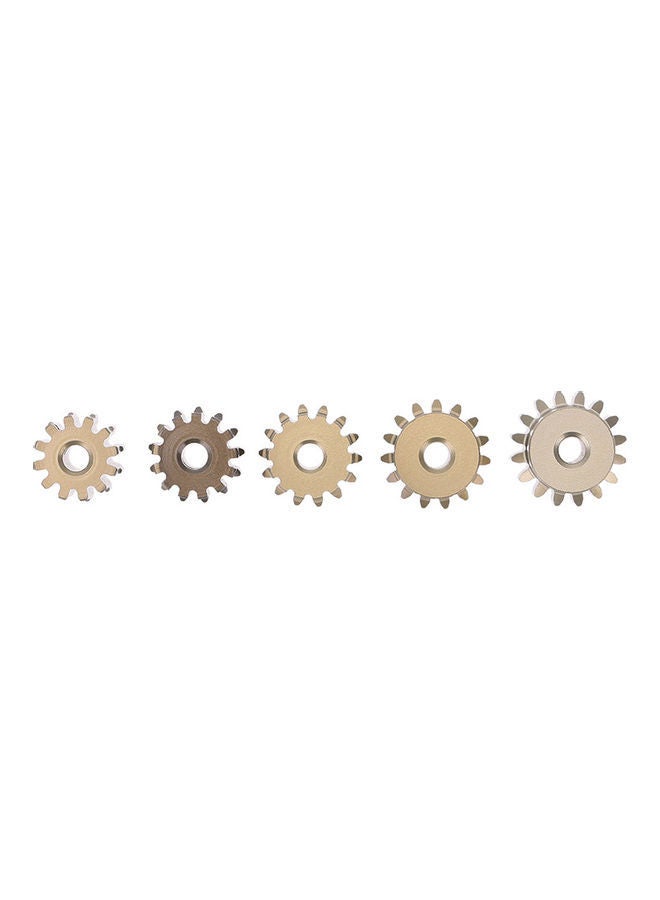 5-Piece Pinion Motor Gear Set for 1/10 RC Car