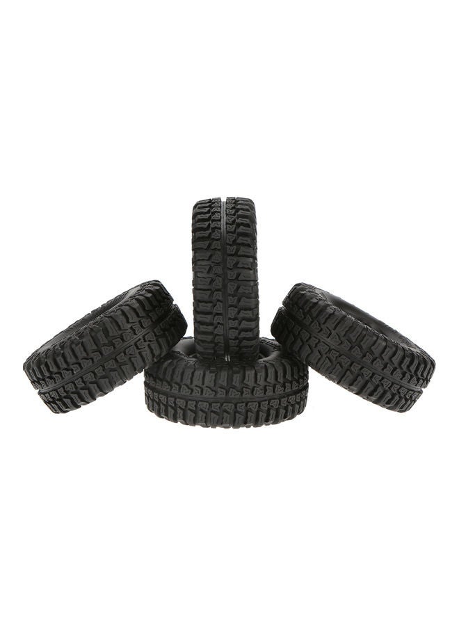 4-Piece Scale Tire Set For RC Rock Crawler