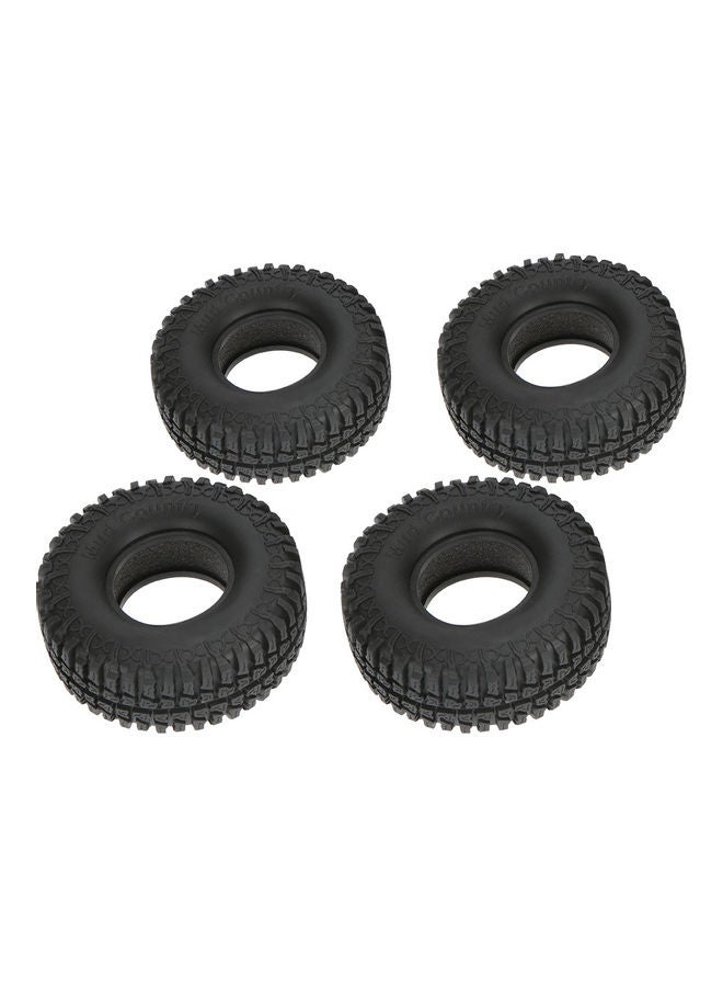 4-Piece Scale Tire Set For RC Rock Crawler